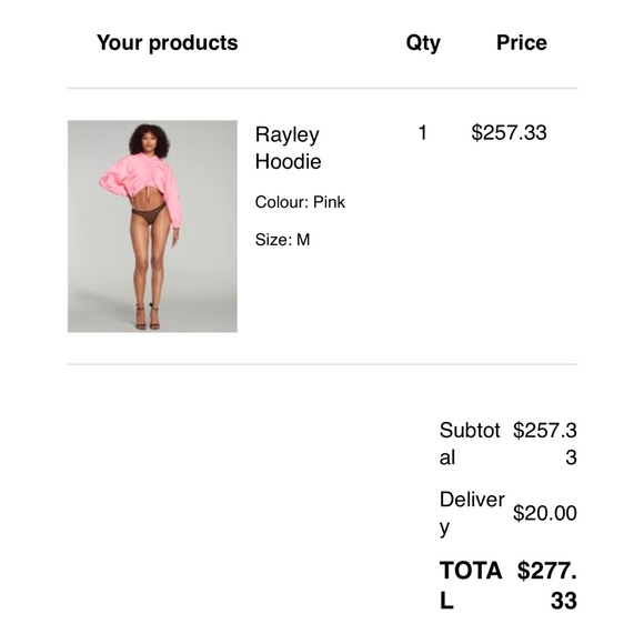 Agent Provocateur Rayleigh Hoodie - Picture 3 of 3